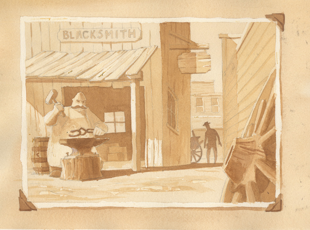 sepia